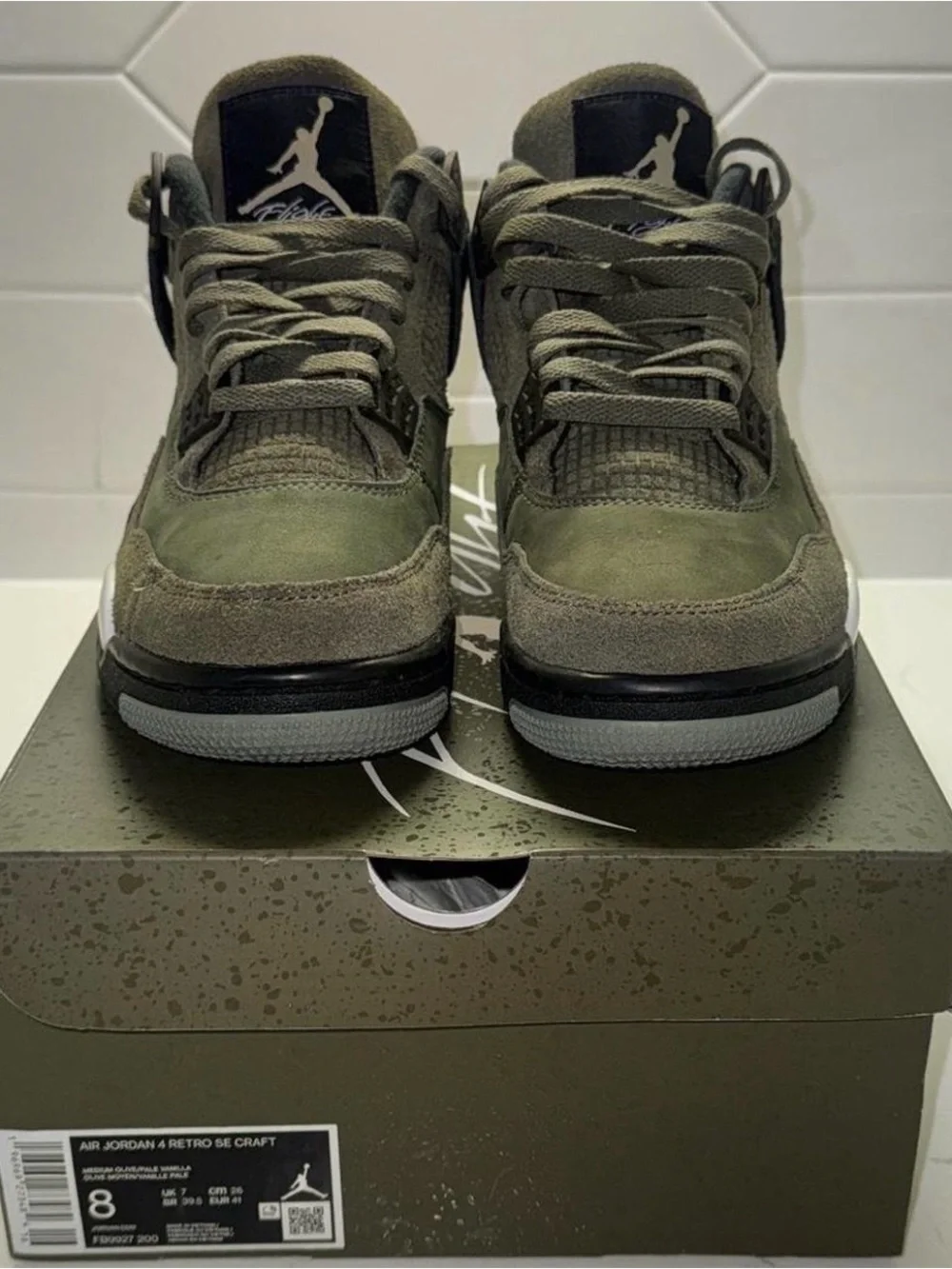 Jordan 4 Retro Olive Size 8